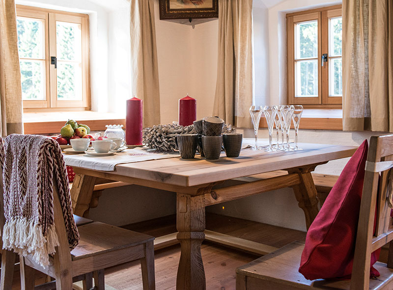 Die Kücke im Luxus Ferienhaus in Annaberg Lungötz. 